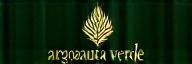 Logo Argonauta Verde in oro su sfondo scuro